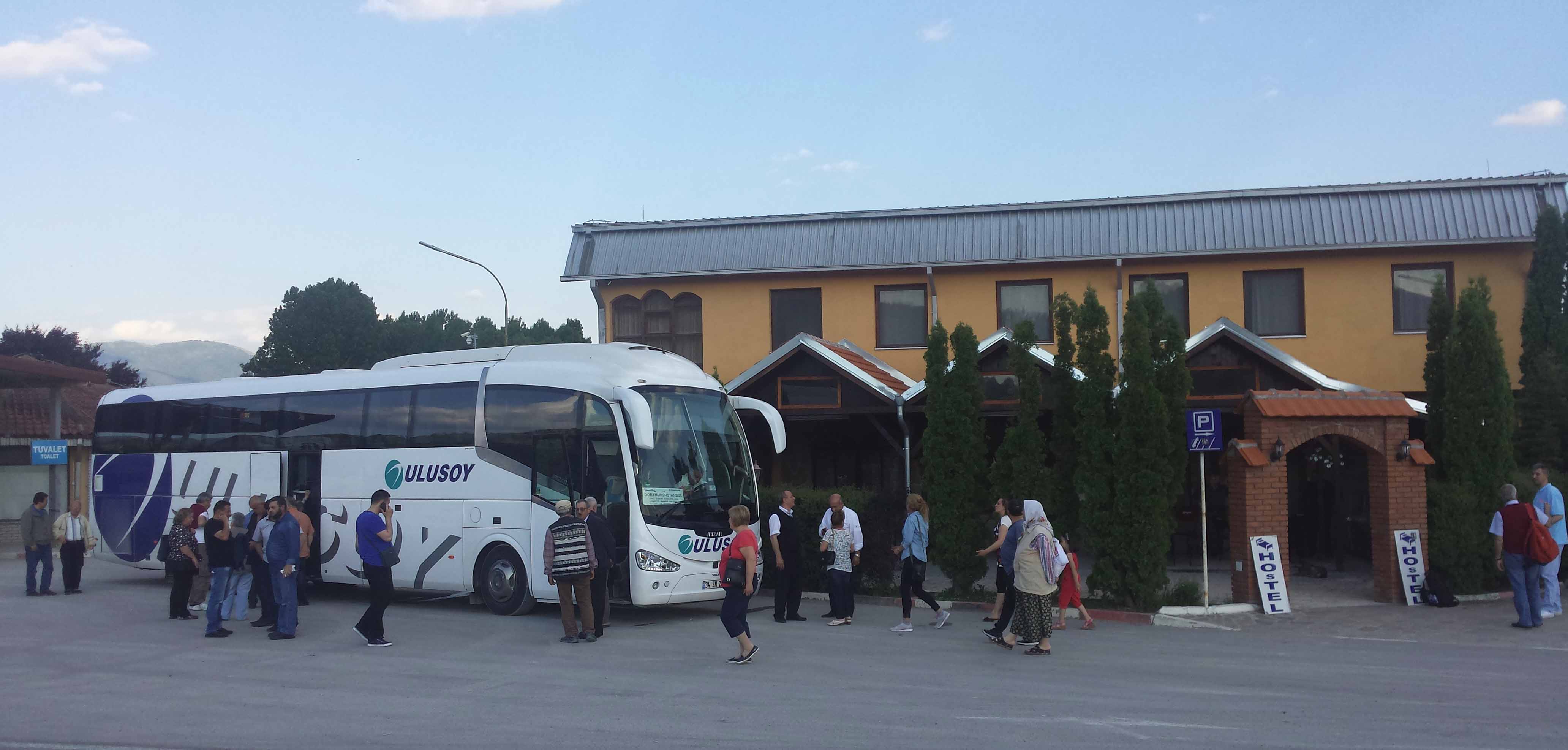 Türk motel restorant autobus