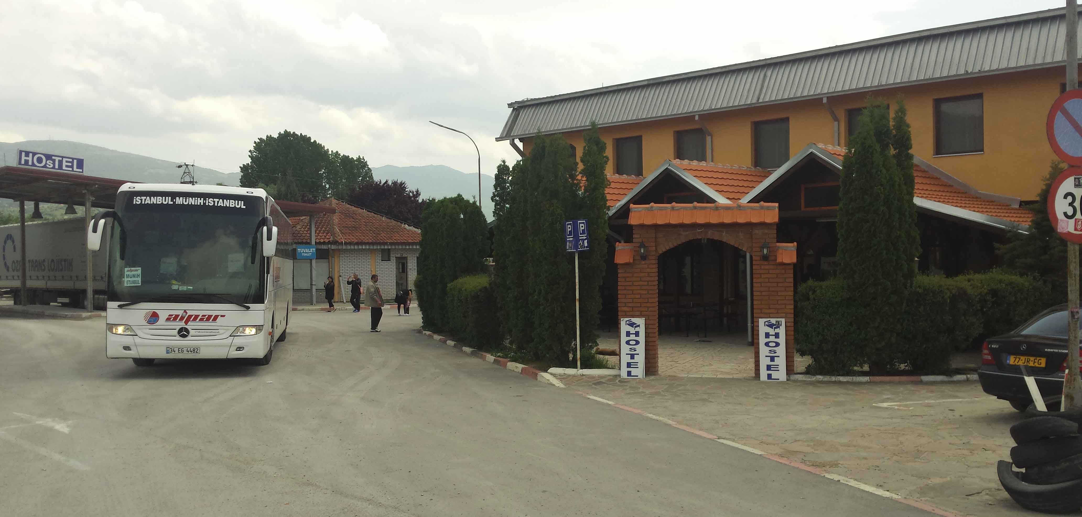 Türk motel restorant ulaz